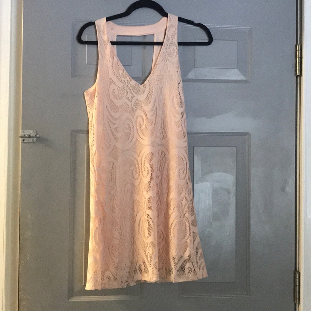 Peach Summer Dress